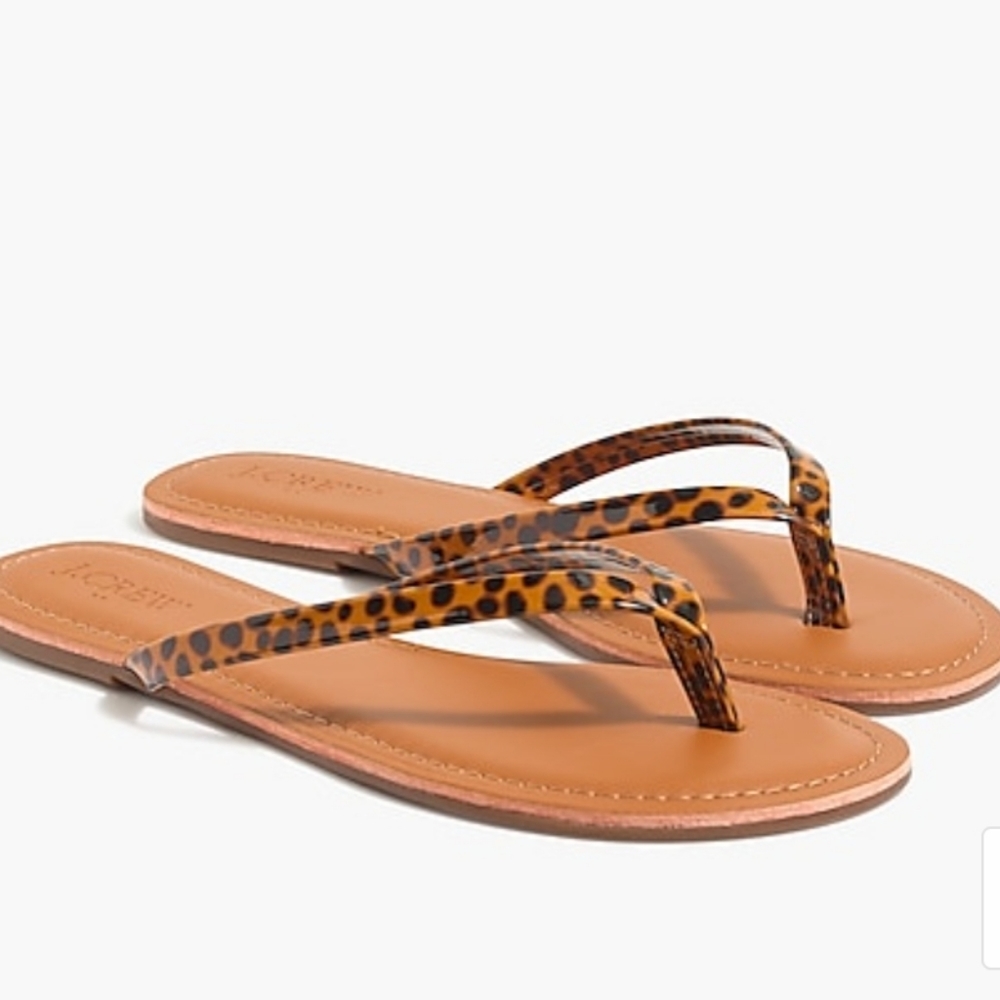 J.Crew Tortoise Flip-Flop Sandal